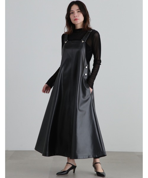 JILL STUART（ジルスチュアート）の「◇Aラインサロペットワンピース 