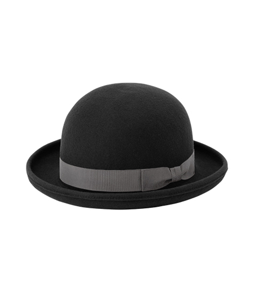 BEAMS(ビームス)の「【予約】MANIERA×BEAMS / ボーラーハット 100(ハット・メンズ・ブラック/チャコールグレー/ダークブラウン/ネイビー/その他/その他1/その他2/その他3/その他4/その他5/その他6/その他7・SMALL/MEDIUM/LARGE)」の2枚目の写真