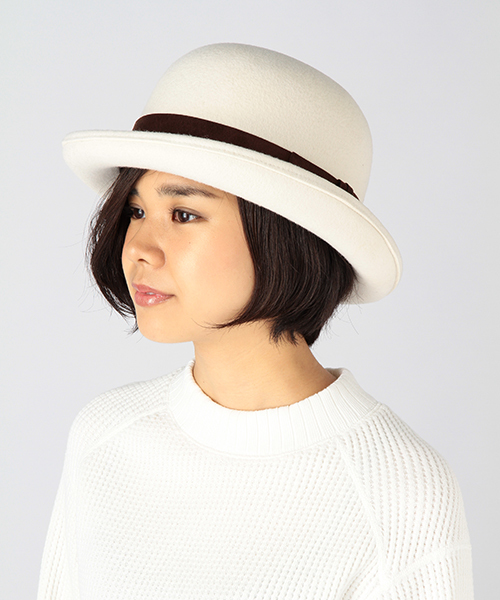 BEAMS(ビームス)の「【予約】MANIERA×BEAMS / ボーラーハット 100(ハット・メンズ・ブラック/チャコールグレー/ダークブラウン/ネイビー/その他/その他1/その他2/その他3/その他4/その他5/その他6/その他7・SMALL/MEDIUM/LARGE)」の18枚目の写真