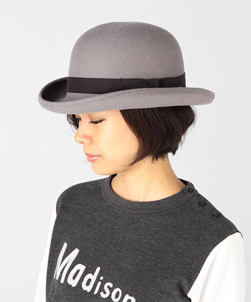 BEAMS(ビームス)の「【予約】MANIERA×BEAMS / ボーラーハット 100(ハット・メンズ・ブラック/チャコールグレー/ダークブラウン/ネイビー/その他/その他1/その他2/その他3/その他4/その他5/その他6/その他7・SMALL/MEDIUM/LARGE)」の19枚目の写真