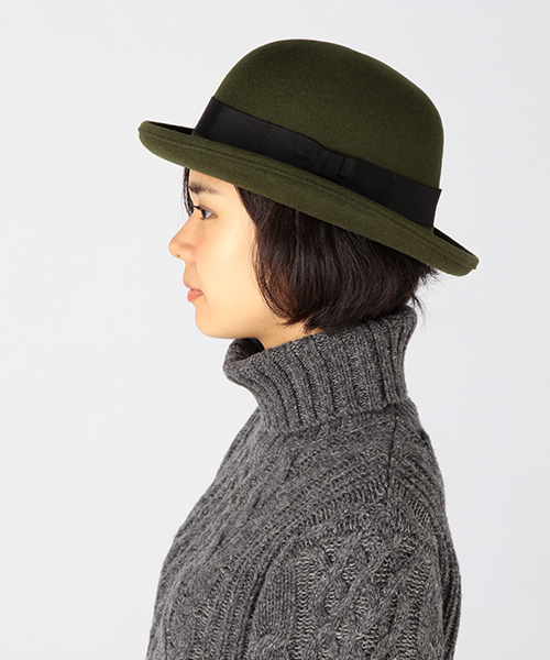 BEAMS(ビームス)の「【予約】MANIERA×BEAMS / ボーラーハット 100(ハット・メンズ・ブラック/チャコールグレー/ダークブラウン/ネイビー/その他/その他1/その他2/その他3/その他4/その他5/その他6/その他7・SMALL/MEDIUM/LARGE)」の20枚目の写真