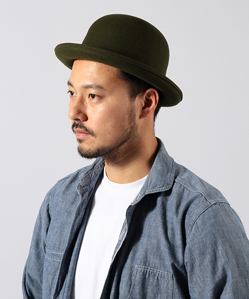 BEAMS(ビームス)の「【予約】MANIERA×BEAMS / ボーラーハット 100(ハット・メンズ・ブラック/チャコールグレー/ダークブラウン/ネイビー/その他/その他1/その他2/その他3/その他4/その他5/その他6/その他7・SMALL/MEDIUM/LARGE)」の13枚目の写真