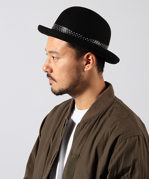 BEAMS(ビームス)の「【予約】MANIERA×BEAMS / ボーラーハット 100(ハット・メンズ・ブラック/チャコールグレー/ダークブラウン/ネイビー/その他/その他1/その他2/その他3/その他4/その他5/その他6/その他7・SMALL/MEDIUM/LARGE)」の14枚目の写真
