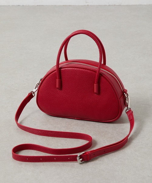 COLONY 2139(コロニートゥーワンスリーナイン)の「ラウンドミニボストン(ボストンバッグ・レディース・レッド/ブラック/ブルー・FREE)」の7枚目の写真