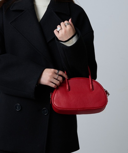 COLONY 2139(コロニートゥーワンスリーナイン)の「ラウンドミニボストン(ボストンバッグ・レディース・レッド/ブラック/ブルー・FREE)」の18枚目の写真