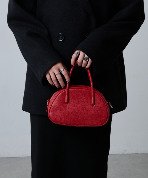 COLONY 2139(コロニートゥーワンスリーナイン)の「ラウンドミニボストン(ボストンバッグ・レディース・レッド/ブラック/ブルー・FREE)」の19枚目の写真