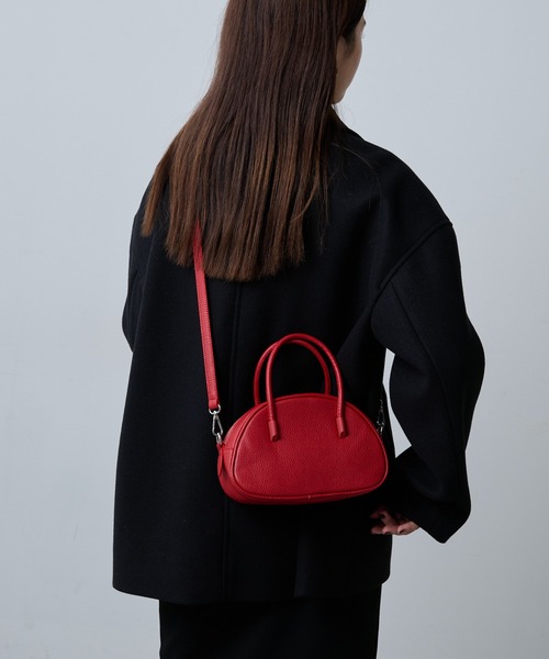 COLONY 2139(コロニートゥーワンスリーナイン)の「ラウンドミニボストン(ボストンバッグ・レディース・レッド/ブラック/ブルー・FREE)」の20枚目の写真