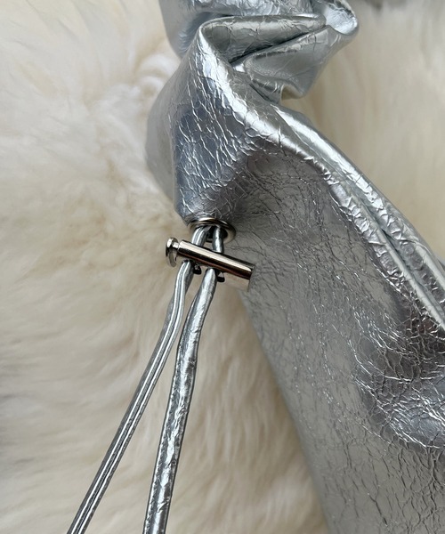 セール】【mily bilet】お洒落で大容量。クラッキングエナメル2WAY