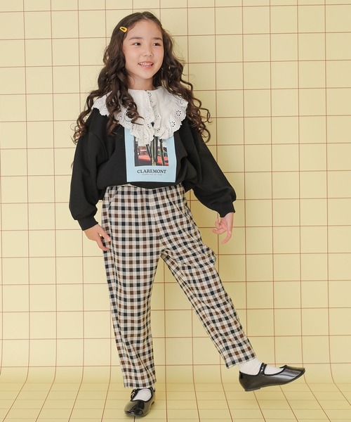 LEPSIM(レプシィム)の「【KIDS】アソート柄チェックパンツ 148881(その他パンツ・キッズ・グレー系その他/ブラウン系その他・120/140)」の19枚目の写真