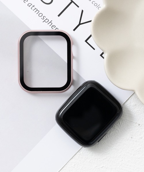 emonique(エモニーク)の「スマートウォッチケース Apple Watch ケース【41/45mm対応】(デジタル腕時計・レディース・ゴールド/ピンク/シルバー/ブラック・45/41)」の3枚目の写真