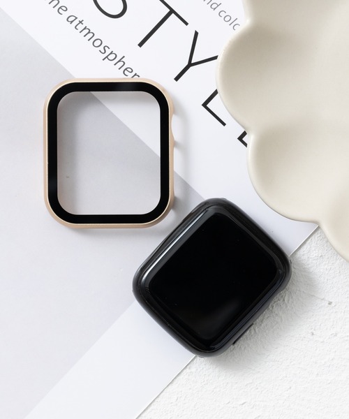emonique(エモニーク)の「スマートウォッチケース Apple Watch ケース【41/45mm対応】(デジタル腕時計・レディース・ゴールド/ピンク/シルバー/ブラック・45/41)」の4枚目の写真