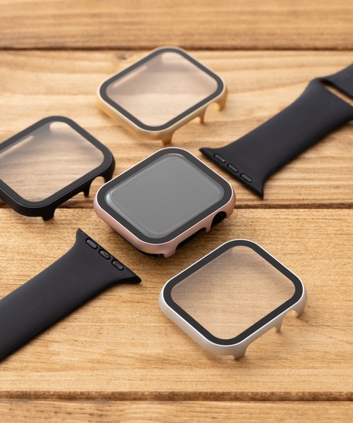 emonique(エモニーク)の「スマートウォッチケース Apple Watch ケース【41/45mm対応】(デジタル腕時計・レディース・ゴールド/ピンク/シルバー/ブラック・45/41)」の5枚目の写真
