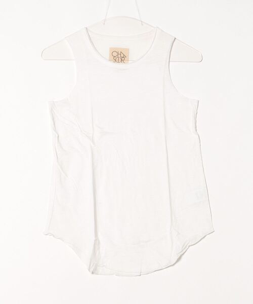 PATRIOT TAXI SELECT（パトリオットタクシーセレクト）の「＜ginger and sprout＞CUTOFF N/S（Tシャツ/カットソー・レディース・ホワイト/ネイビー・X-SMALL）」の2枚目の写真