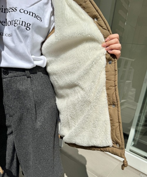 LOU DE BETOLY キルティングブルゾン LOU DE BETOLY キルティングブルゾン LOU DE BETOLY キルティング