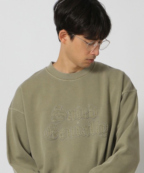 LAKOLE（ラコレ）の「ピグメントパッチロゴプルオーバー / 147686（T