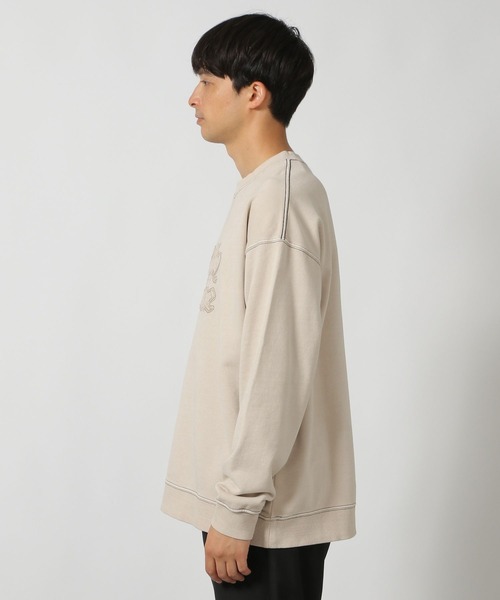 LAKOLE（ラコレ）の「ピグメントパッチロゴプルオーバー / 147686（T