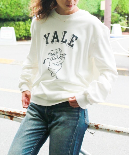 2AM(ツーエイエム)の「【SUNNY SPORTS GOLF サニースポーツゴルフ】YALE GOLF US MADE OVER SIZE CR(Tシャツ/カットソー・メンズ・ブラック/ホワイト・MEDIUM/LARGE)」の5枚目の写真
