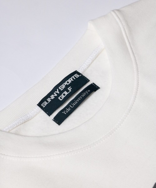 2AM(ツーエイエム)の「【SUNNY SPORTS GOLF サニースポーツゴルフ】YALE GOLF US MADE OVER SIZE CR(Tシャツ/カットソー・メンズ・ブラック/ホワイト・MEDIUM/LARGE)」の6枚目の写真