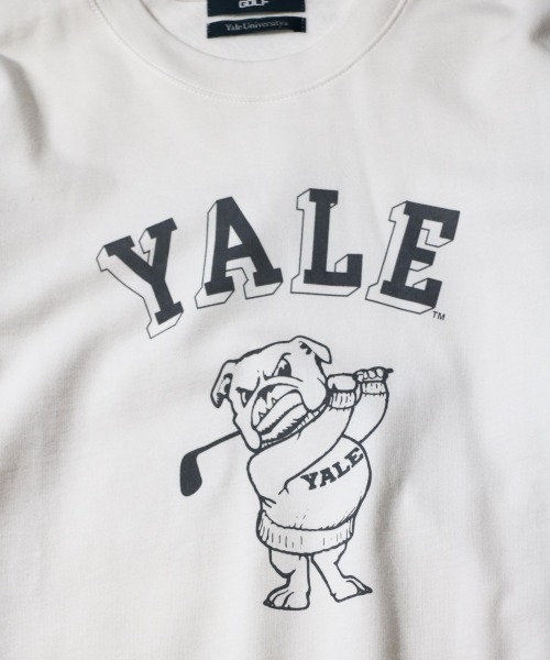 2AM(ツーエイエム)の「【SUNNY SPORTS GOLF サニースポーツゴルフ】YALE GOLF US MADE OVER SIZE CR(Tシャツ/カットソー・メンズ・ブラック/ホワイト・MEDIUM/LARGE)」の7枚目の写真