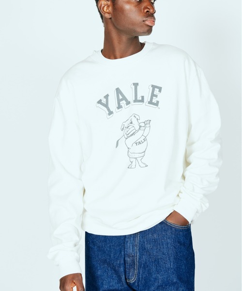 2AM(ツーエイエム)の「【SUNNY SPORTS GOLF サニースポーツゴルフ】YALE GOLF US MADE OVER SIZE CR(Tシャツ/カットソー・メンズ・ブラック/ホワイト・MEDIUM/LARGE)」の4枚目の写真