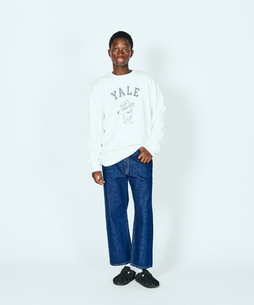 2AM(ツーエイエム)の「【SUNNY SPORTS GOLF サニースポーツゴルフ】YALE GOLF US MADE OVER SIZE CR(Tシャツ/カットソー・メンズ・ブラック/ホワイト・MEDIUM/LARGE)」の3枚目の写真