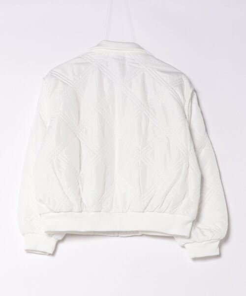 urge:(アージコロン )の「【URGE:】キルティング ブルゾン アウター(ブルゾン・レディース・ホワイト・SMALL/LARGE/MEDIUM)」の7枚目の写真