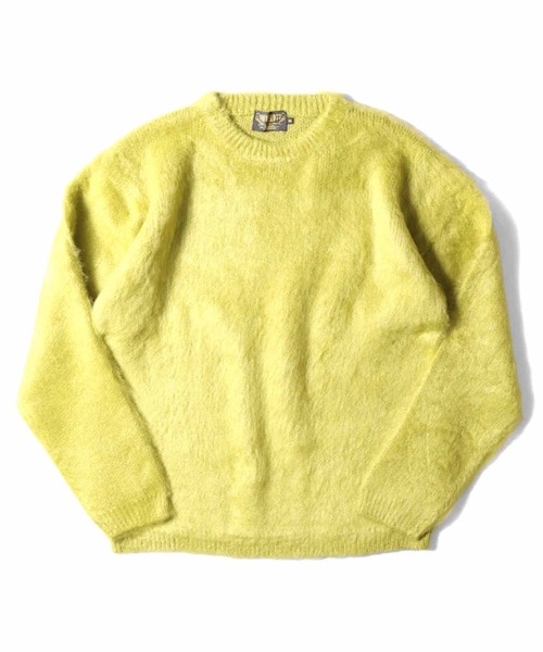 Beautiful Harmony（ビューティフルハーモニー）の「UNIVERD72 モヘアタッチセーター（ニット/セーター・メンズ・マスタード/グリーン/オレンジ/ブラウン/ブラック/ネイビー・X-LARGE/MEDIUM/LARGE/XX-LARGE）」の5枚目の写真