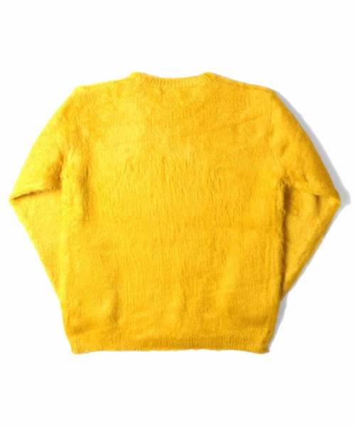 Beautiful Harmony（ビューティフルハーモニー）の「UNIVERD72 モヘアタッチセーター（ニット/セーター・メンズ・マスタード/グリーン/オレンジ/ブラウン/ブラック/ネイビー・X-LARGE/MEDIUM/LARGE/XX-LARGE）」の7枚目の写真