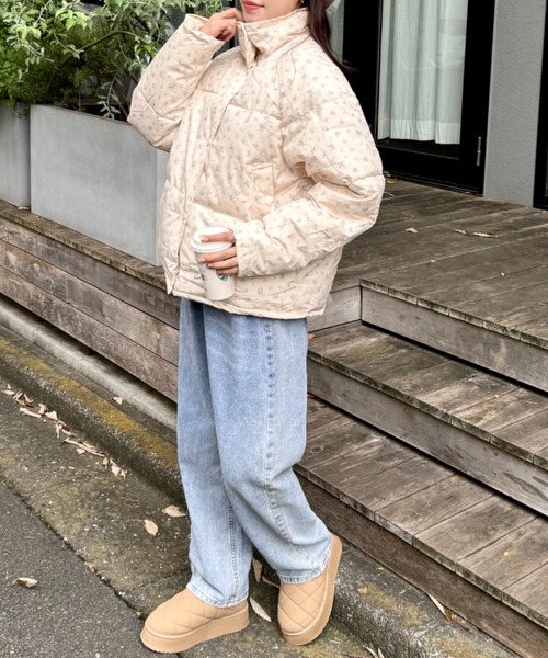 大幅値下げしました【OTTO】花柄ダウンコート 楽天市場】ダウンコート 花柄の通販