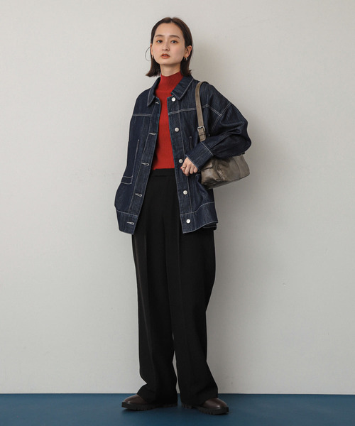 SENSE OF PLACE by URBAN RESEARCH(センスオブプレイスバイアーバンリサーチ)の「ヴィンテージライクバッグ(ハンドバッグ・レディース・ブラック/グレー・ONE)」の12枚目の写真