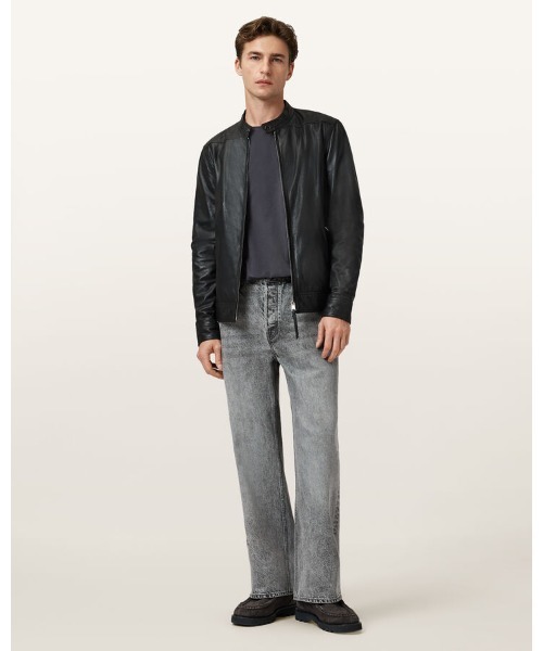 ALLSAINTS(オールセインツ)の「COLT SLIM FIT LEATHER JACKET | COLT スリム フィット レザー ジャケット(その他アウター・メンズ・ブラック・XS/S/M/L/XL)」の16枚目の写真