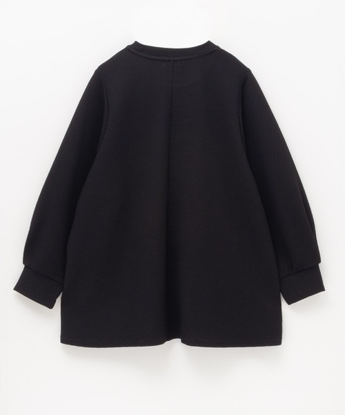 NAVY(ネイビー)の「NAVY きれい見え エンボス チュニックプルオーバー(その他トップス・レディース・グレイッシュベージュ/ブラック/チャコールグレー・M/L)」の12枚目の写真