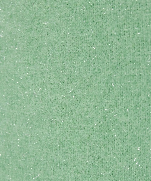 clear（クリア）の「グリッターニットIラインスカート[美シルエット 骨格ストレート セットアップ可能]≪再入荷≫（スカート・レディース・アイボリー/グレー/グリーン・F）」の13枚目の写真