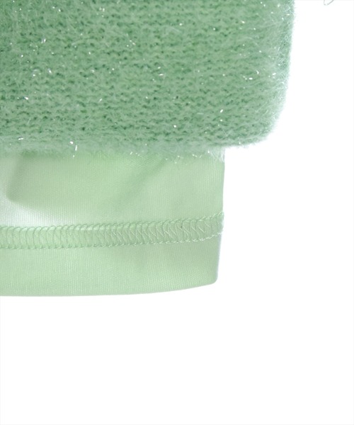 clear（クリア）の「グリッターニットIラインスカート[美シルエット 骨格ストレート セットアップ可能]≪再入荷≫（スカート・レディース・アイボリー/グレー/グリーン・F）」の14枚目の写真