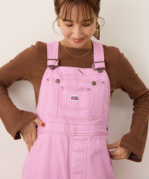 RODEO CROWNS WIDE BOWL（ロデオクラウンズワイドボウル）の「レイヤードライクトップス（Tシャツ/カットソー・レディース・アイボリー/ブラック/ブラウン/杢グレー・FREE）」の22枚目の写真