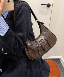 Y2K バックル ベルト ショルダーバッグ 2way