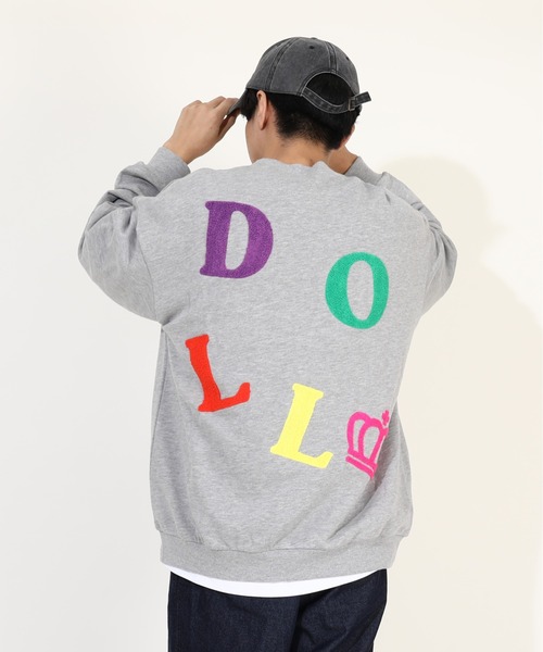 BABYDOLL（ベビードール）の「親子お揃い サガラロゴ トレーナー 9927A（スウェット・レディース・ブラック/アッシュグレー・S/M/L/XL）」の12枚目の写真