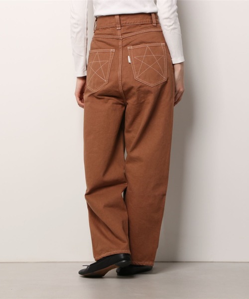 Little sunny bite（リトルサニーバイト）の「【8】【it】【Little sunny bite】Bomber denim pants（デニムパンツ・レディース・ブラウン・SMALL）」の2枚目の写真