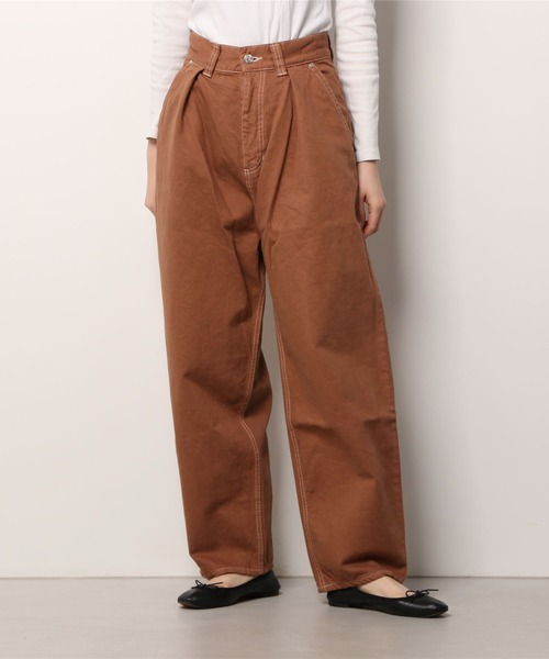 Little sunny bite（リトルサニーバイト）の「【8】【it】【Little sunny bite】Bomber denim pants（デニムパンツ・レディース・ブラウン・SMALL）」の4枚目の写真