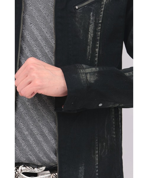 TORNADO MART∴ディープグランジスタンドブルゾン（デニムジャケット