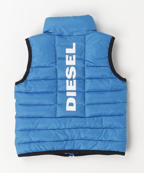 セール】DIESEL（ディーゼル）Baby ブランドロゴダウンベスト