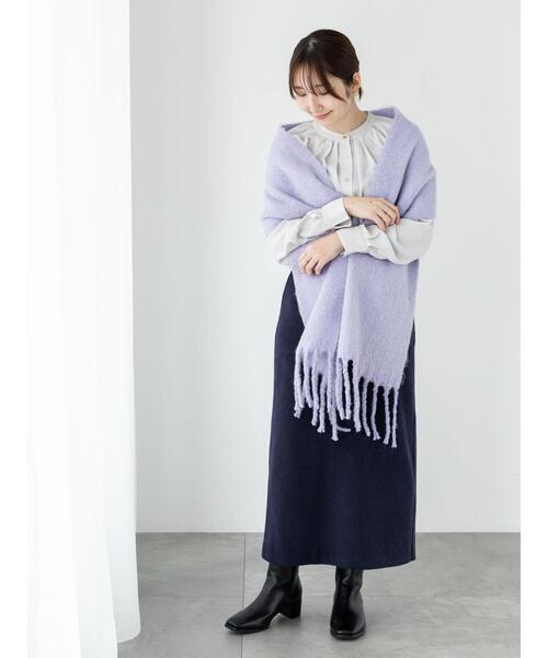 Te chichi TERRASSE(テチチテラス)の「ヴィンテージサテンタックブラウス(シャツ/ブラウス・レディース・ブラック/オフホワイト/グレー・F)」の9枚目の写真