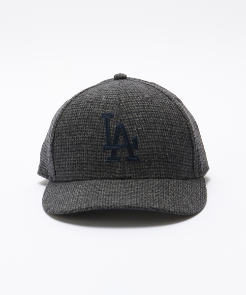 NEW ERA（ニューエラ）の「NEW ERA / ニューエラ 別注 LOW PROFILE 9FIFTY CHECK Dodgers（キャップ・メンズ・チャコールグレー・FREE）」の2枚目の写真