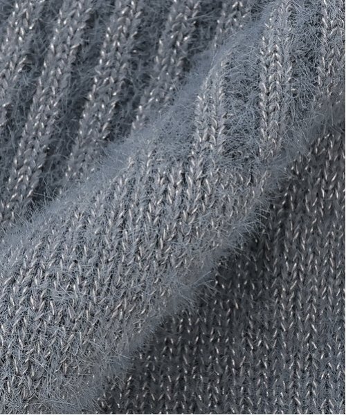 petit main（プティマイン）の「【リンク】ラメペプラムニット(キッズ)（ニット/セーター・キッズ・アイボリー/ピンク/グレー・S/M/L）」の21枚目の写真