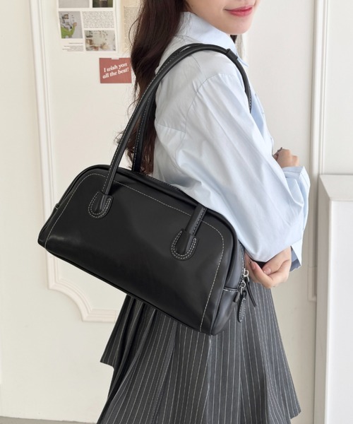 セール】ロングハンドルボストンバッグ（ショルダーバッグ
