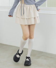 3.3 Field Trip／スエードフリルスカート