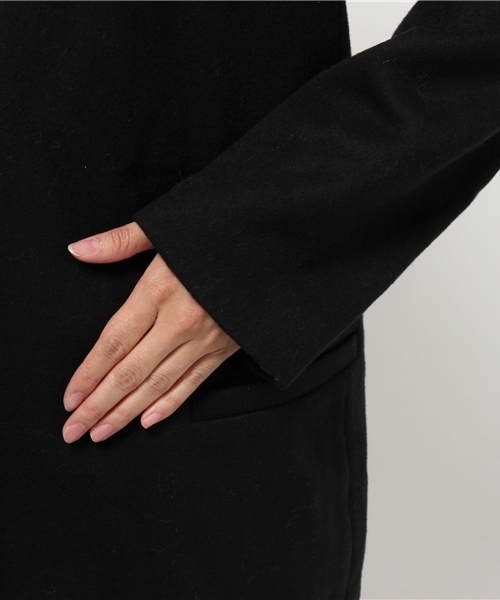 OUTLET（アウトレット）の「【DouDou】BRANMAIR/コート（その他アウター・レディース・ブラック・34）」の2枚目の写真