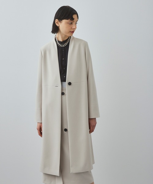 セール/ブランド古着】ノーカラーコート（ノーカラーコート）｜UNITED  