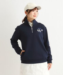 adabat | ◆裏起毛 ハーフジップトレーナー(スウェット)