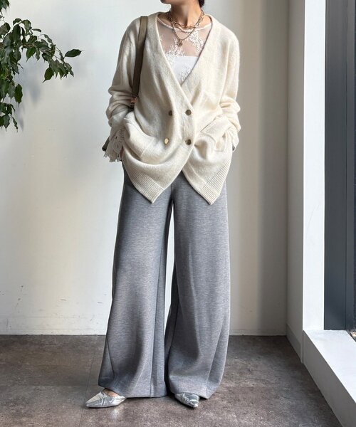 セール】レースフレアブラウス（シャツ/ブラウス）｜DouDou（ドゥドゥ